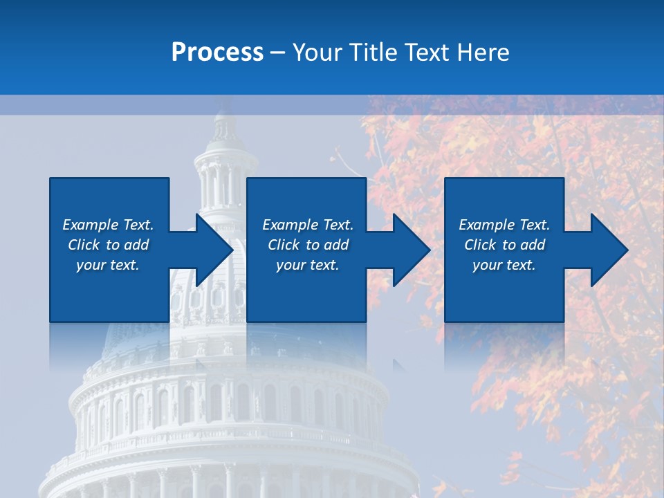 Sky Legislative Power PowerPoint Template