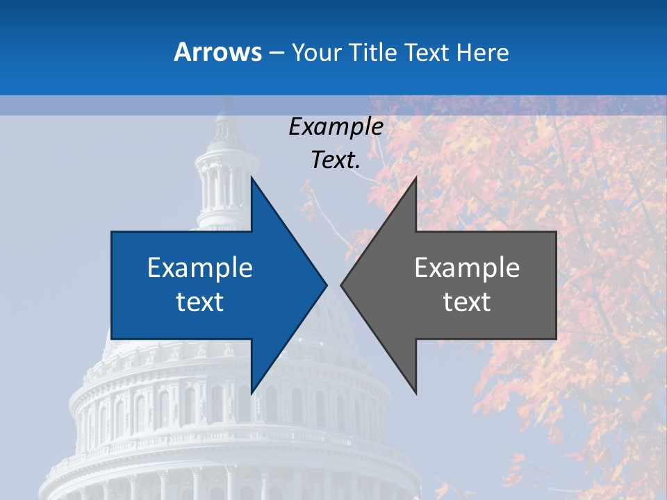 Sky Legislative Power PowerPoint Template