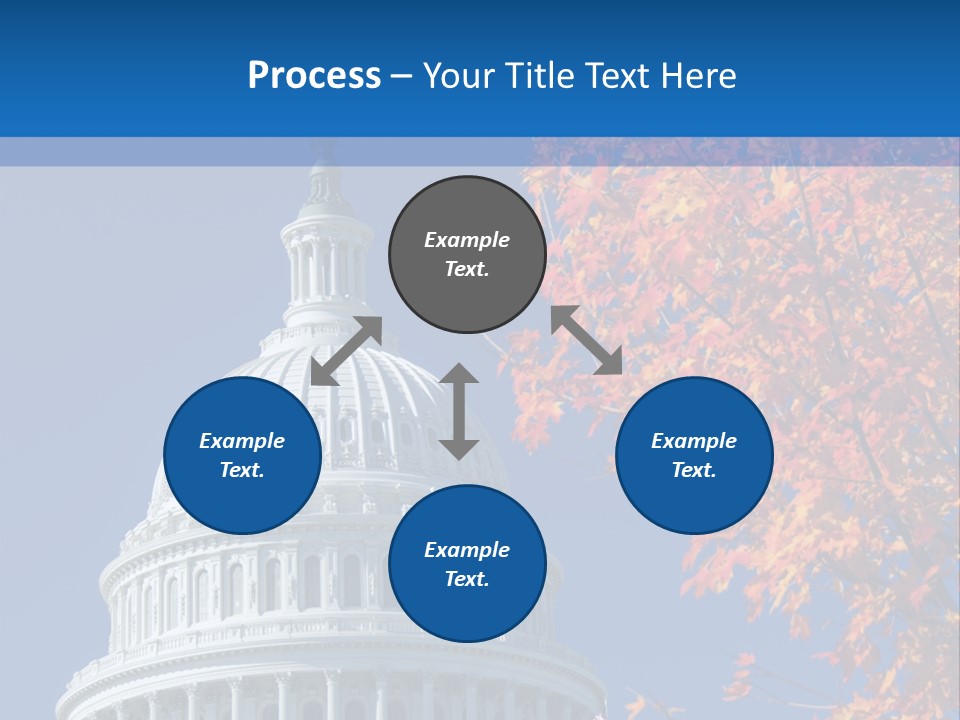 Sky Legislative Power PowerPoint Template