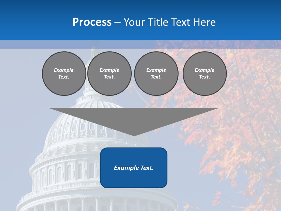 Sky Legislative Power PowerPoint Template