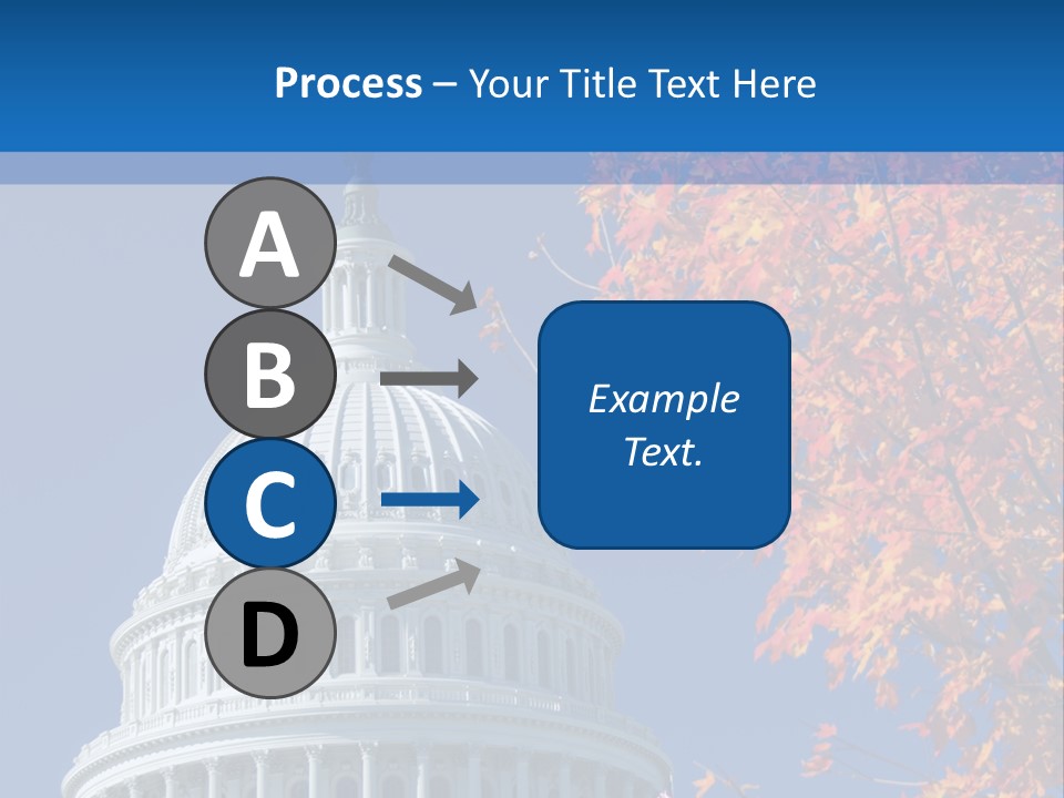Sky Legislative Power PowerPoint Template