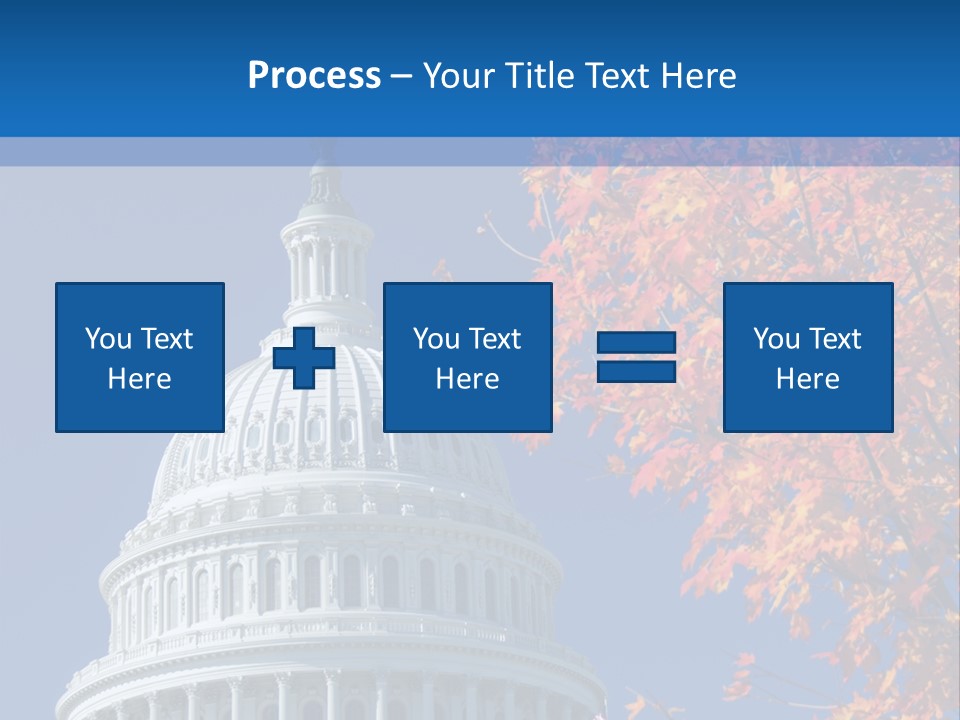 Sky Legislative Power PowerPoint Template