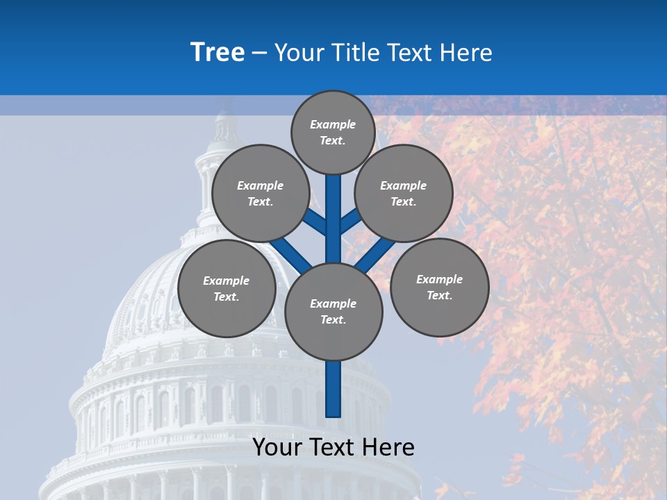 Sky Legislative Power PowerPoint Template