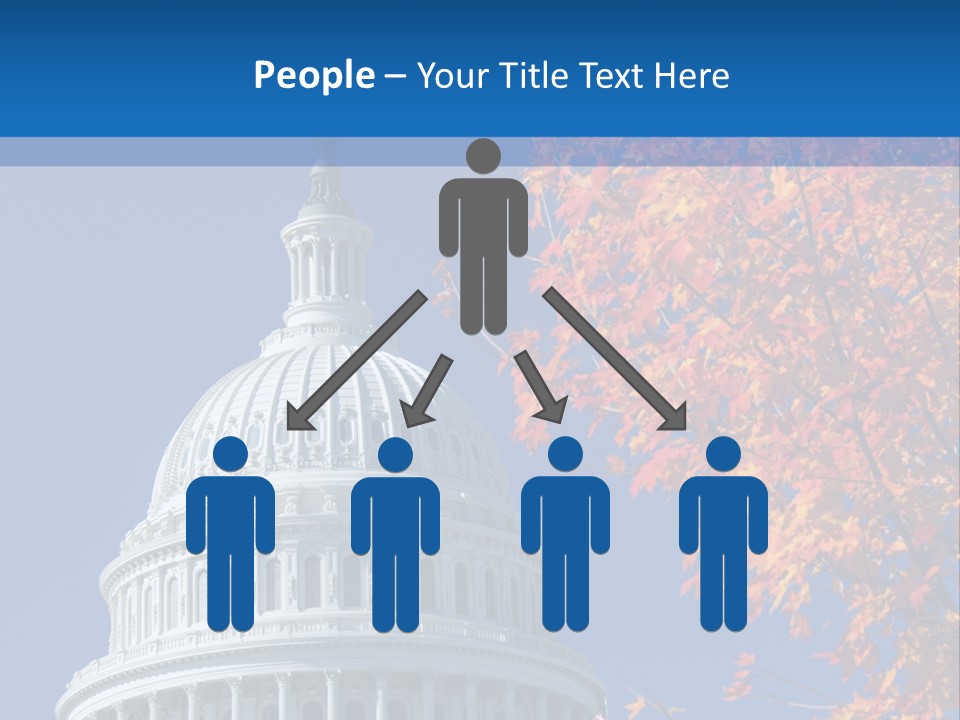 Sky Legislative Power PowerPoint Template