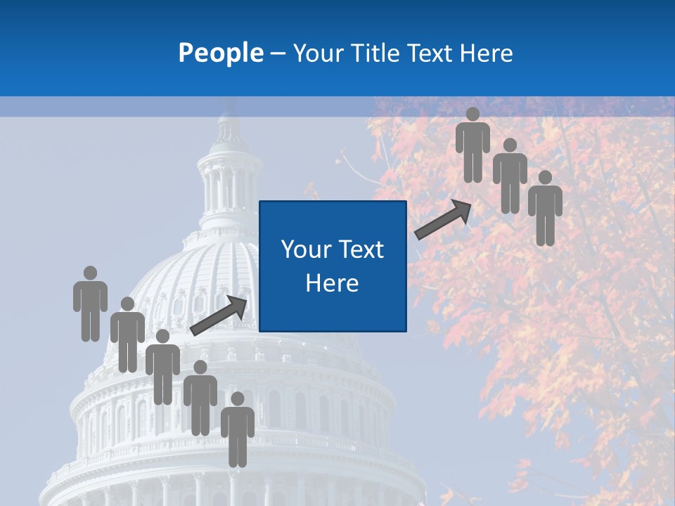 Sky Legislative Power PowerPoint Template