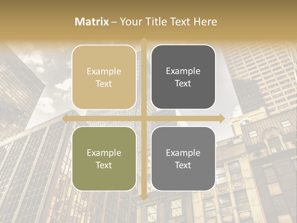 Icon Tourism America PowerPoint Template