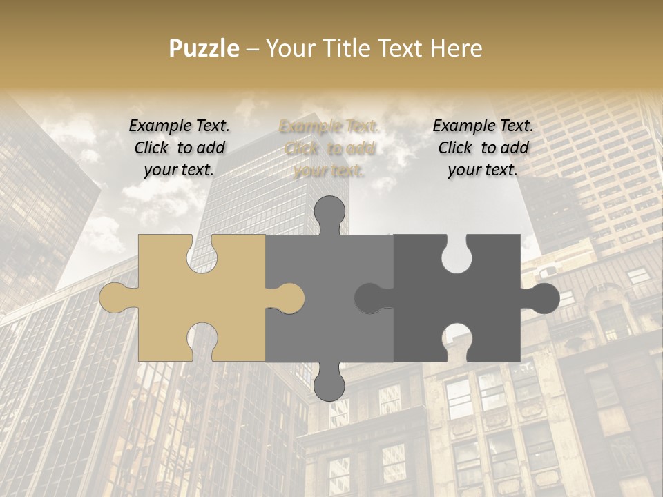 Icon Tourism America PowerPoint Template