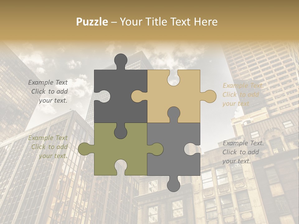 Icon Tourism America PowerPoint Template