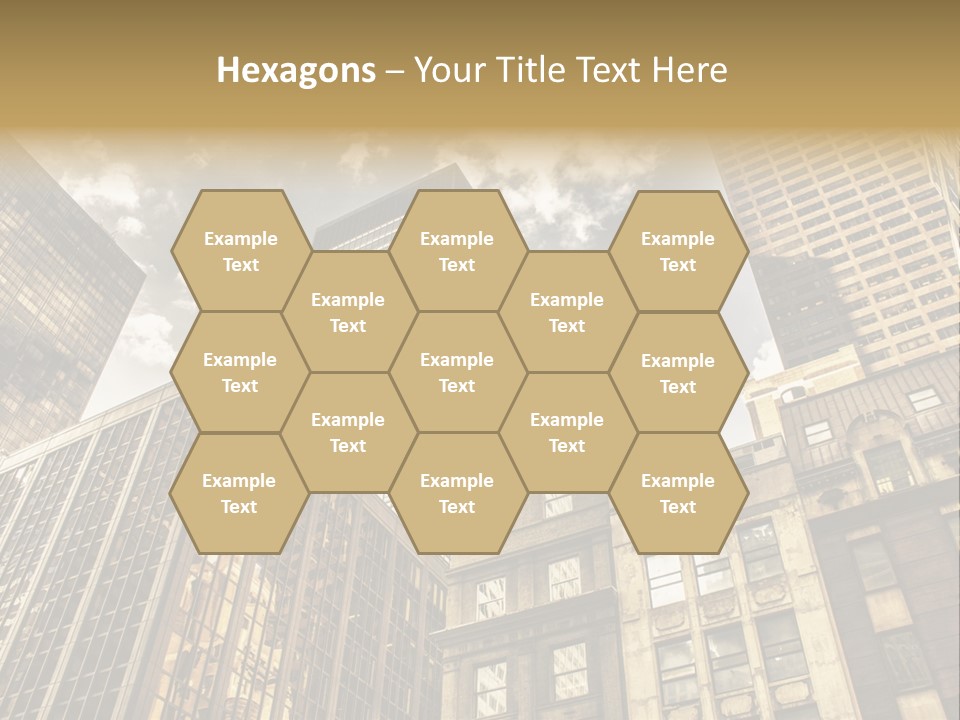 Icon Tourism America PowerPoint Template