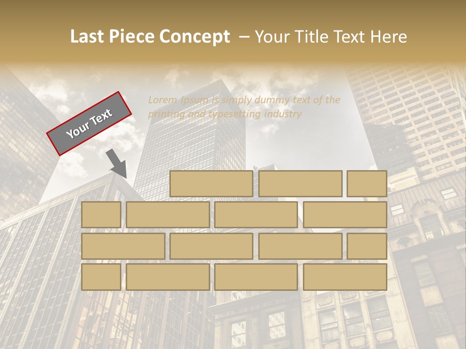 Icon Tourism America PowerPoint Template