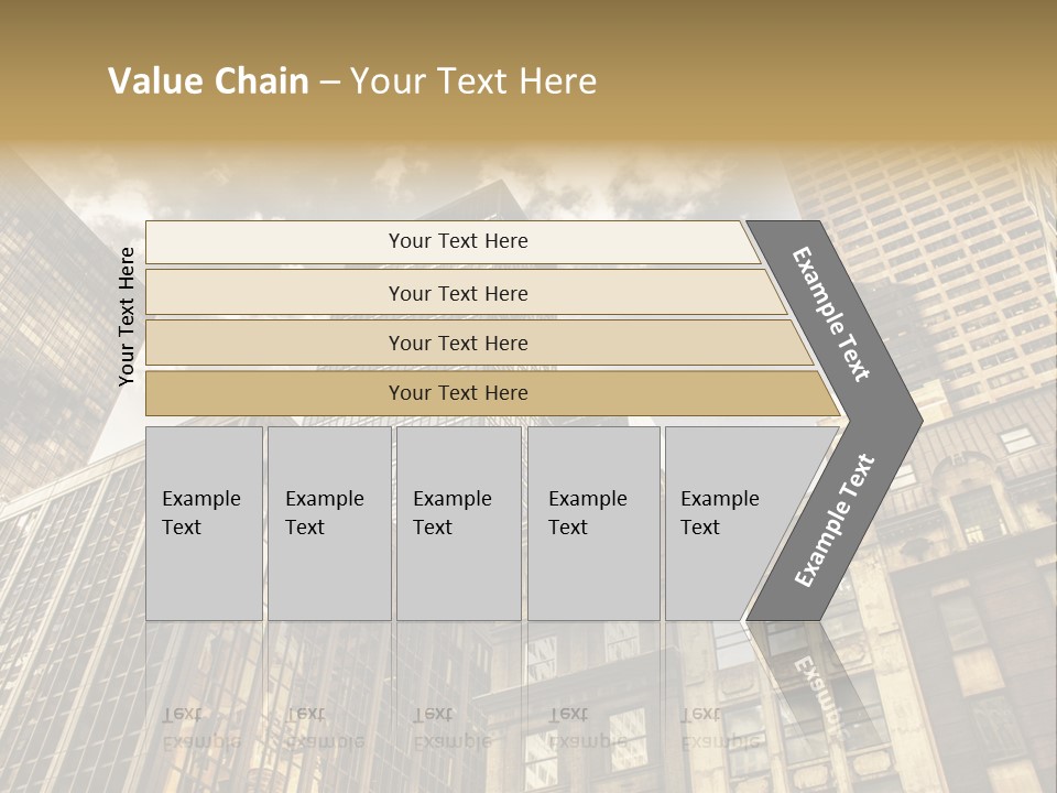 Icon Tourism America PowerPoint Template