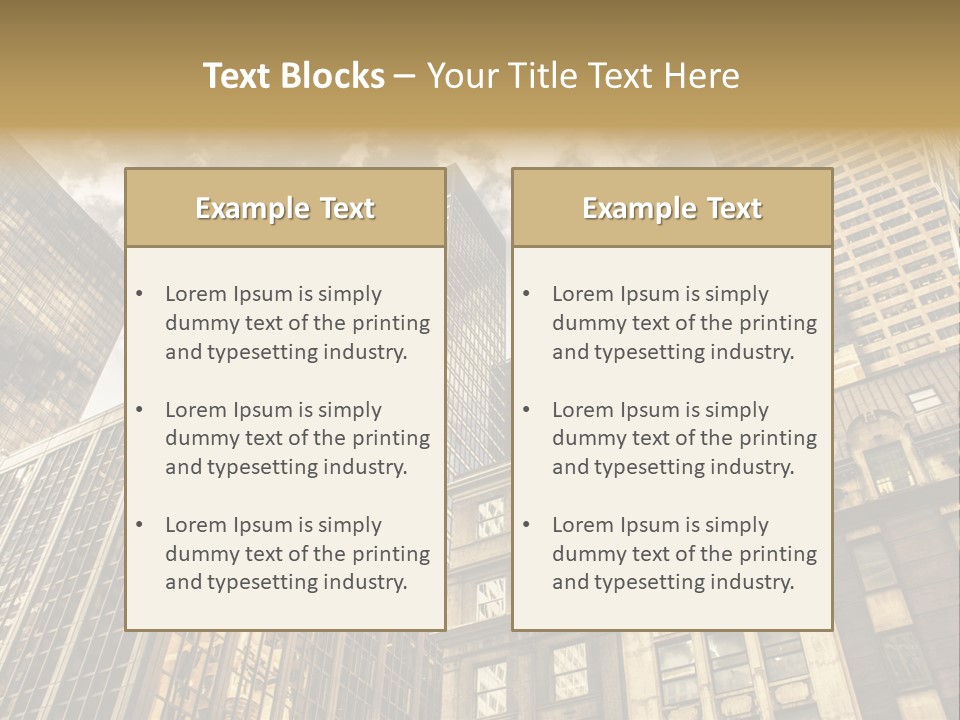 Icon Tourism America PowerPoint Template