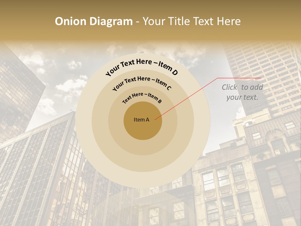 Icon Tourism America PowerPoint Template