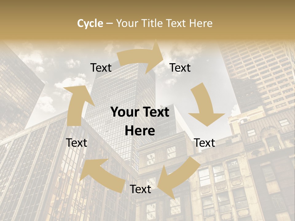 Icon Tourism America PowerPoint Template