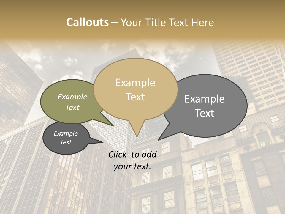 Icon Tourism America PowerPoint Template