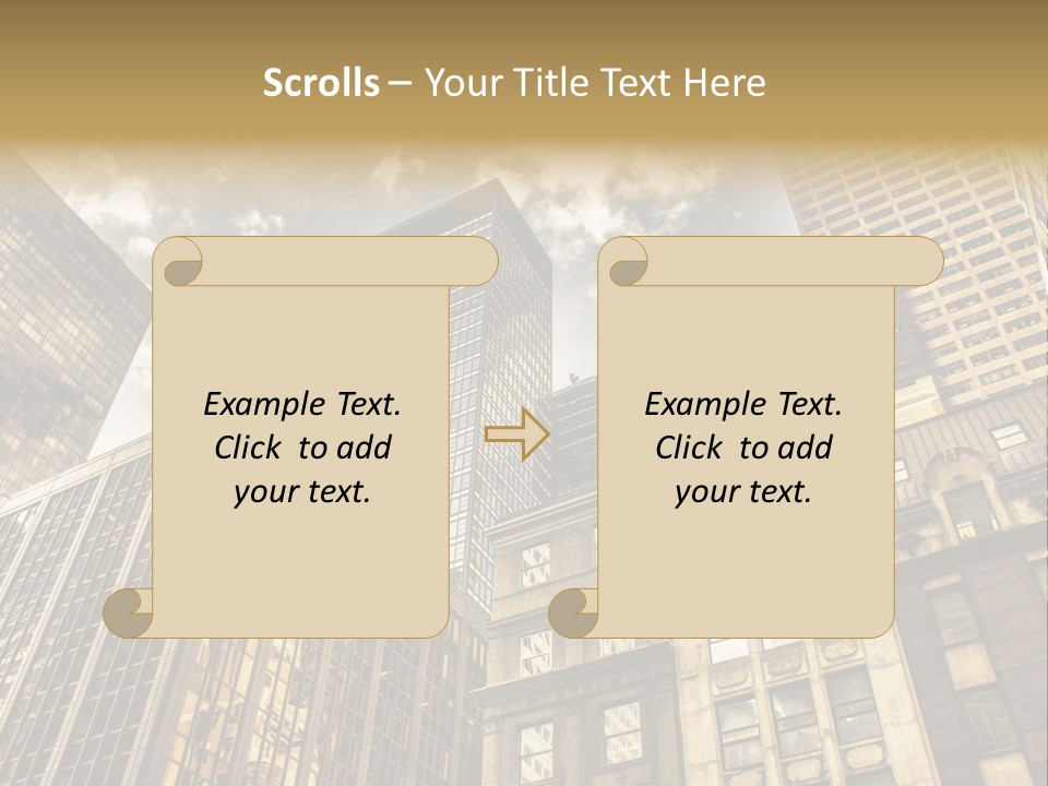 Icon Tourism America PowerPoint Template