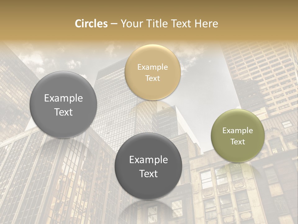 Icon Tourism America PowerPoint Template