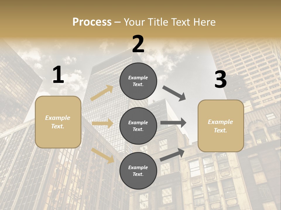 Icon Tourism America PowerPoint Template