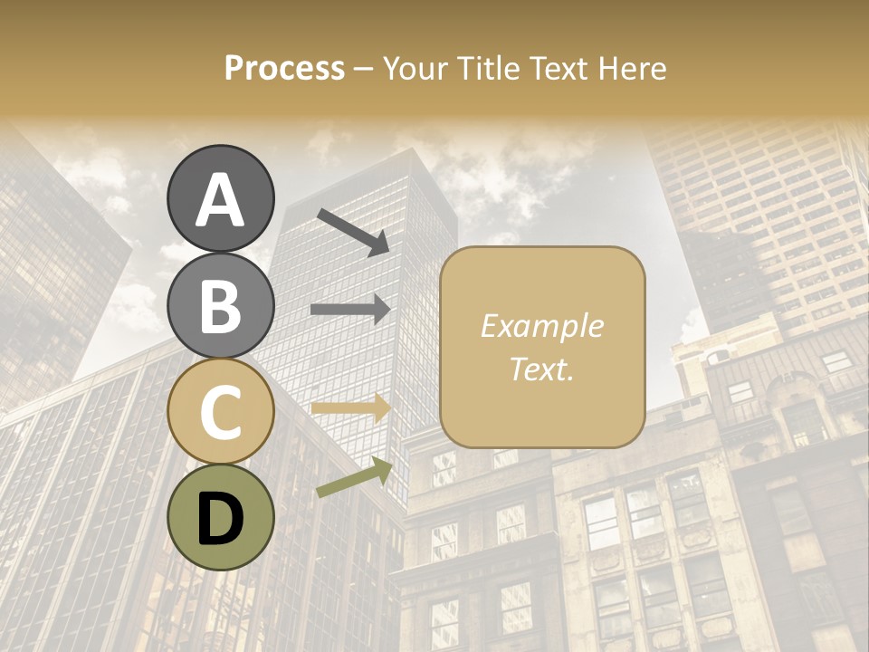 Icon Tourism America PowerPoint Template
