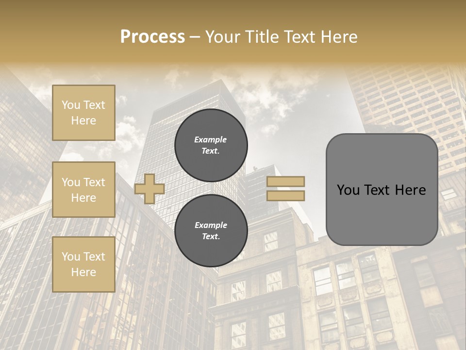 Icon Tourism America PowerPoint Template