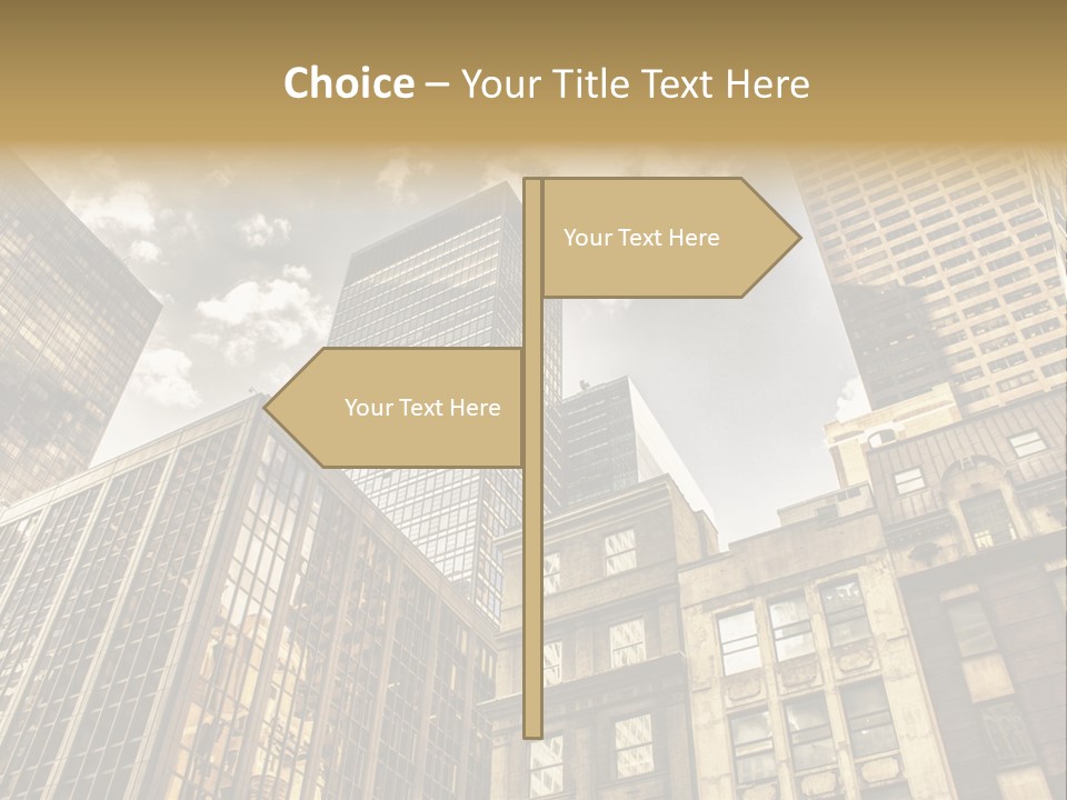 Icon Tourism America PowerPoint Template