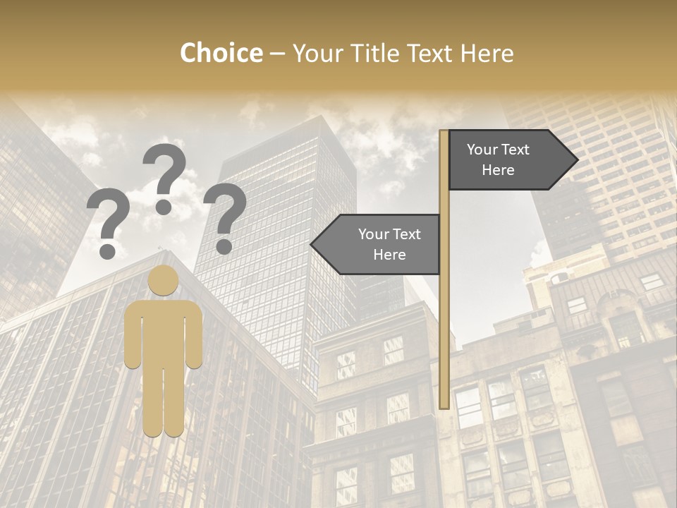 Icon Tourism America PowerPoint Template