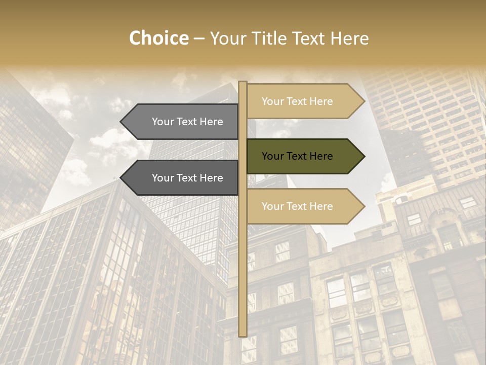 Icon Tourism America PowerPoint Template