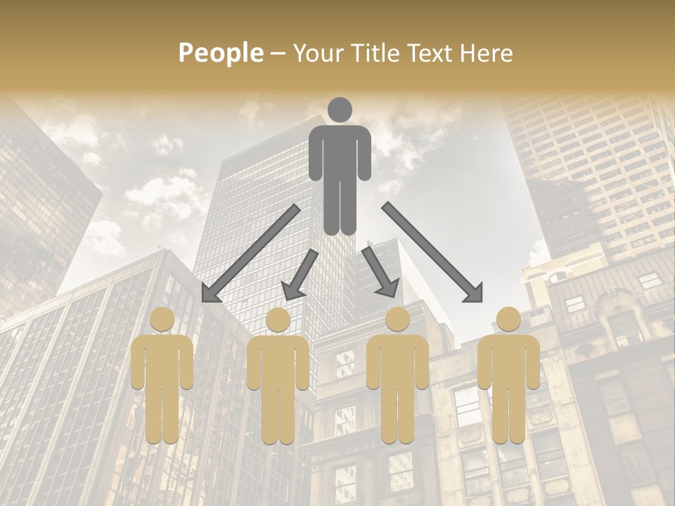 Icon Tourism America PowerPoint Template