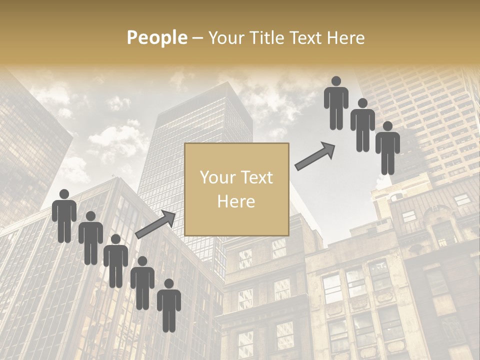 Icon Tourism America PowerPoint Template