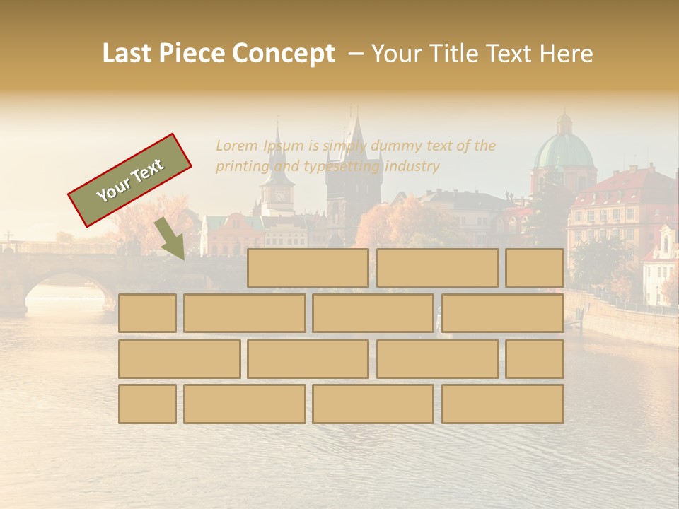 History Houses Monument PowerPoint Template