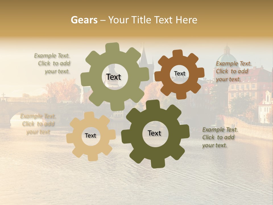 History Houses Monument PowerPoint Template