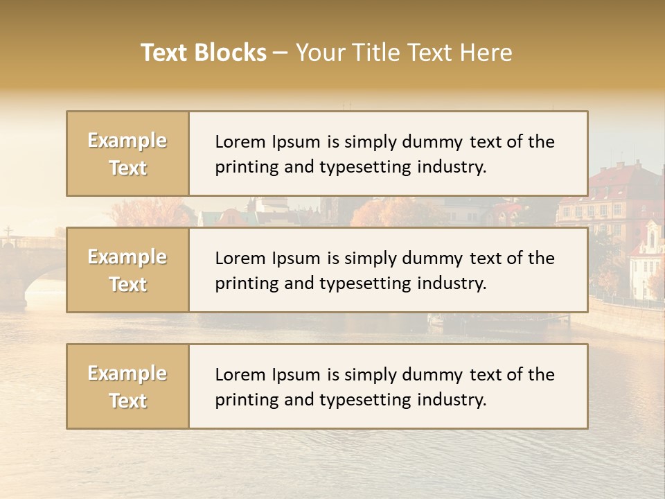 History Houses Monument PowerPoint Template