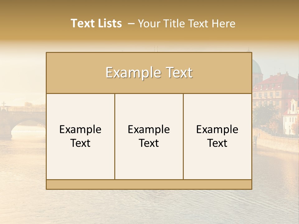 History Houses Monument PowerPoint Template