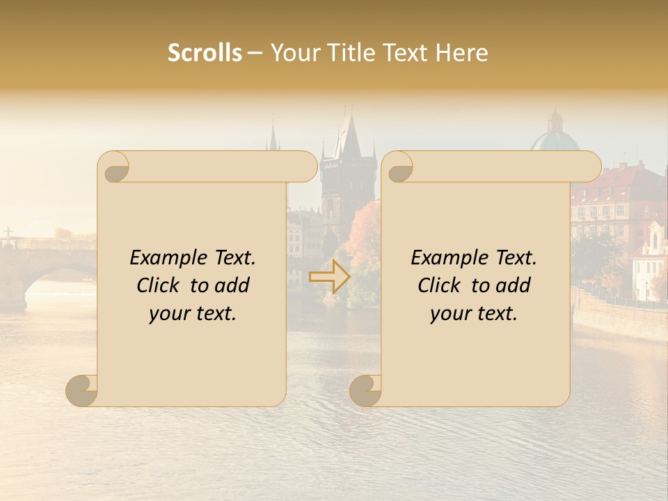 History Houses Monument PowerPoint Template