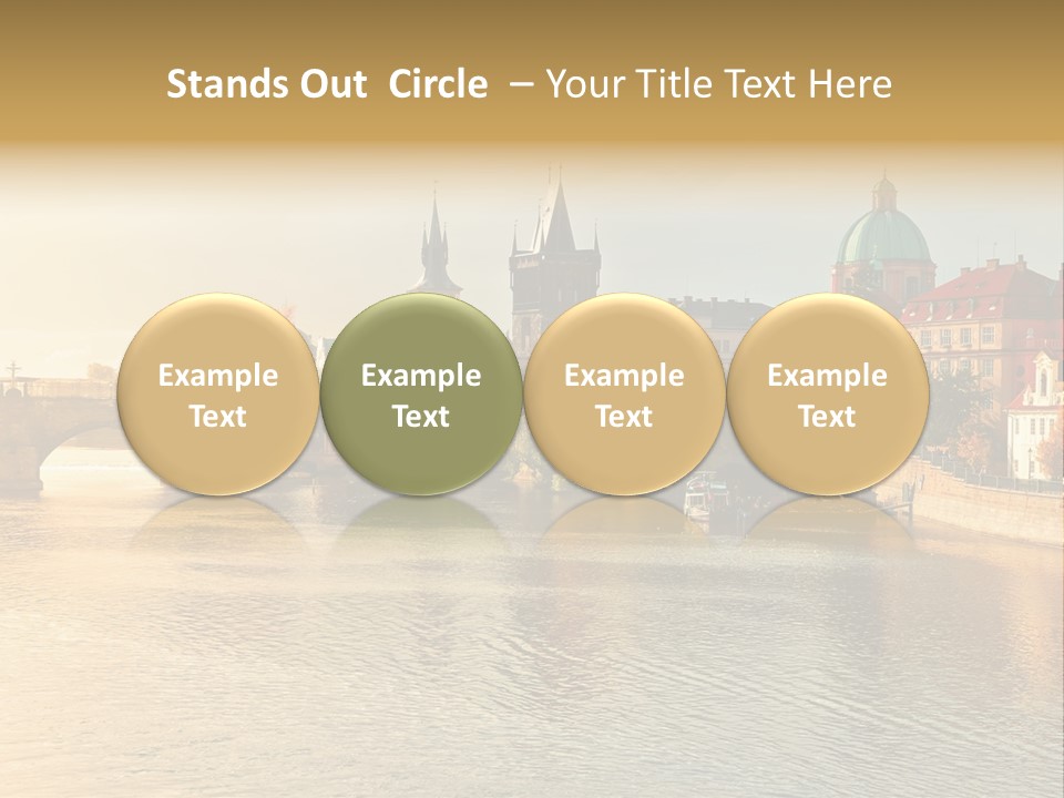 History Houses Monument PowerPoint Template