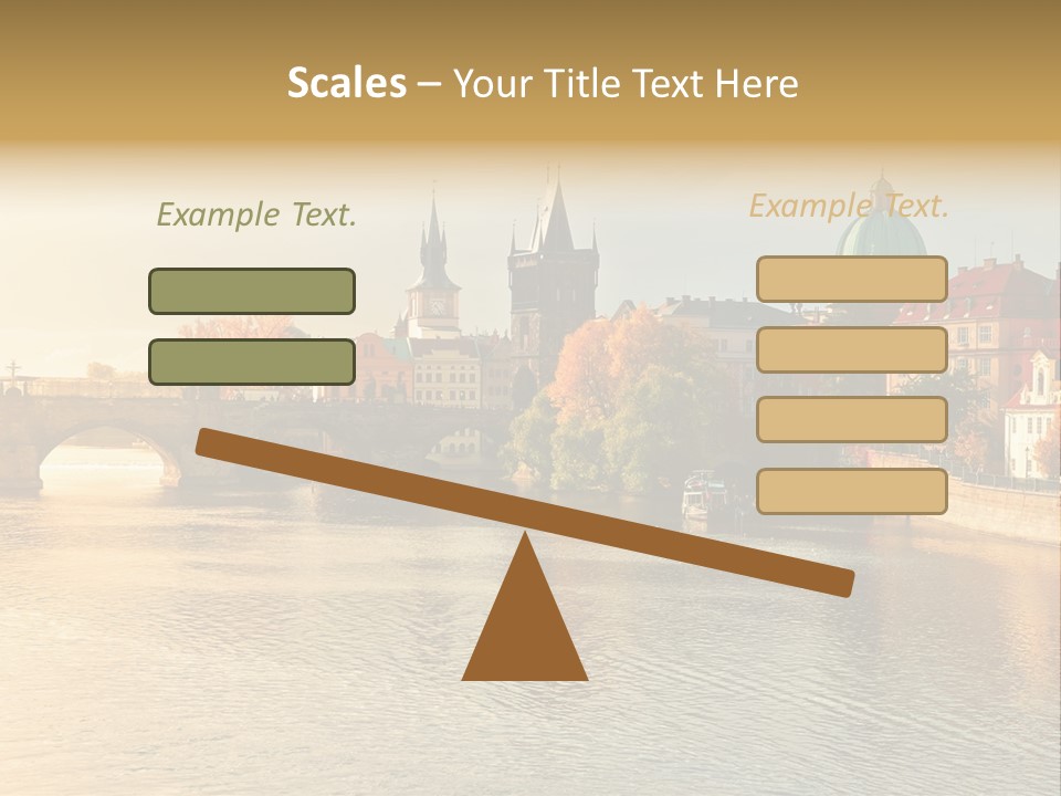 History Houses Monument PowerPoint Template