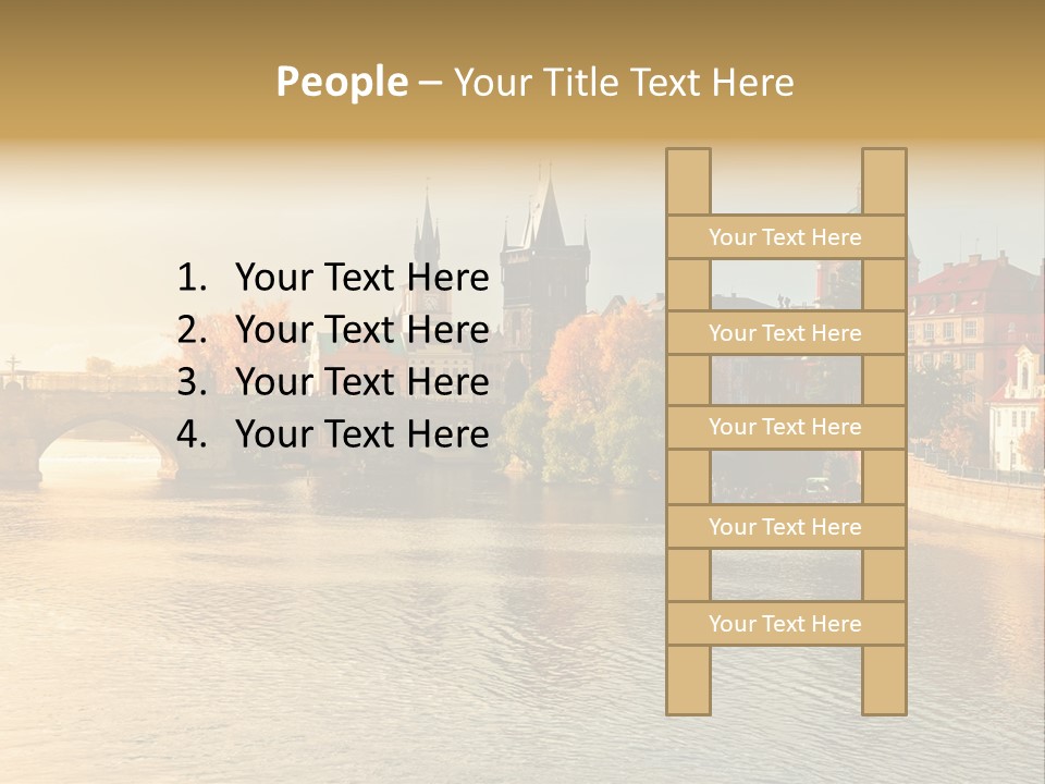 History Houses Monument PowerPoint Template