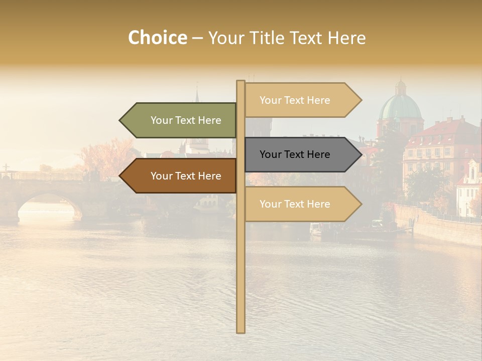History Houses Monument PowerPoint Template
