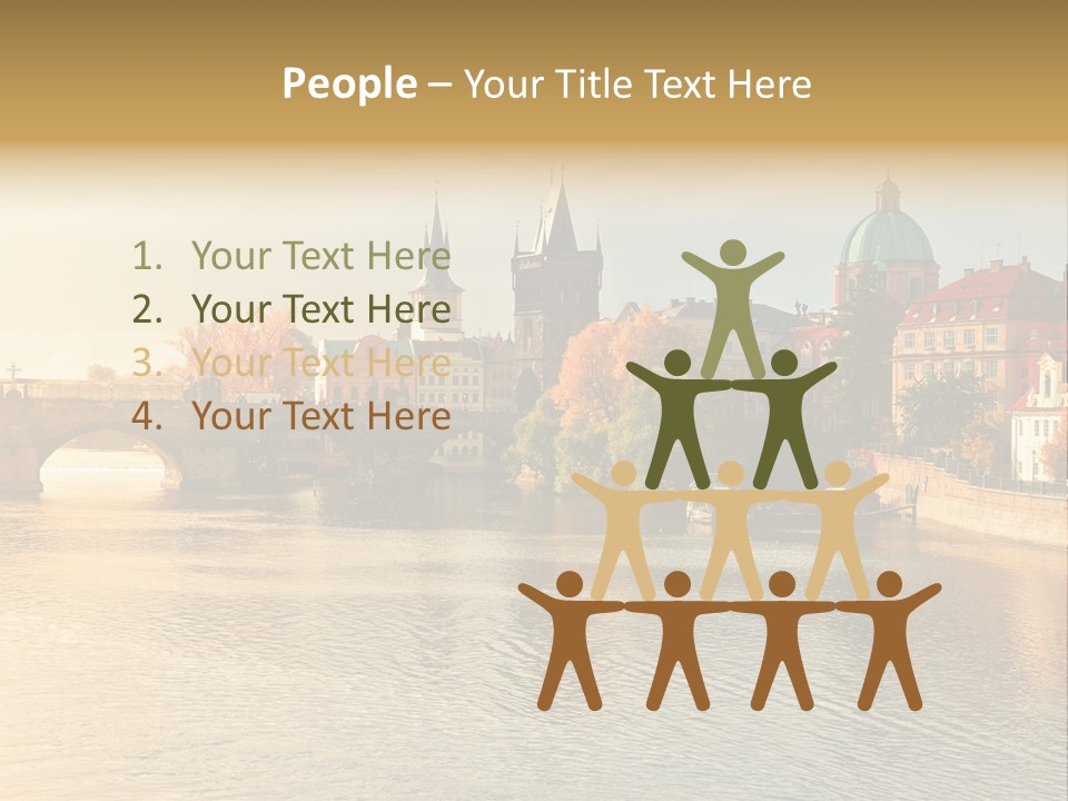 History Houses Monument PowerPoint Template