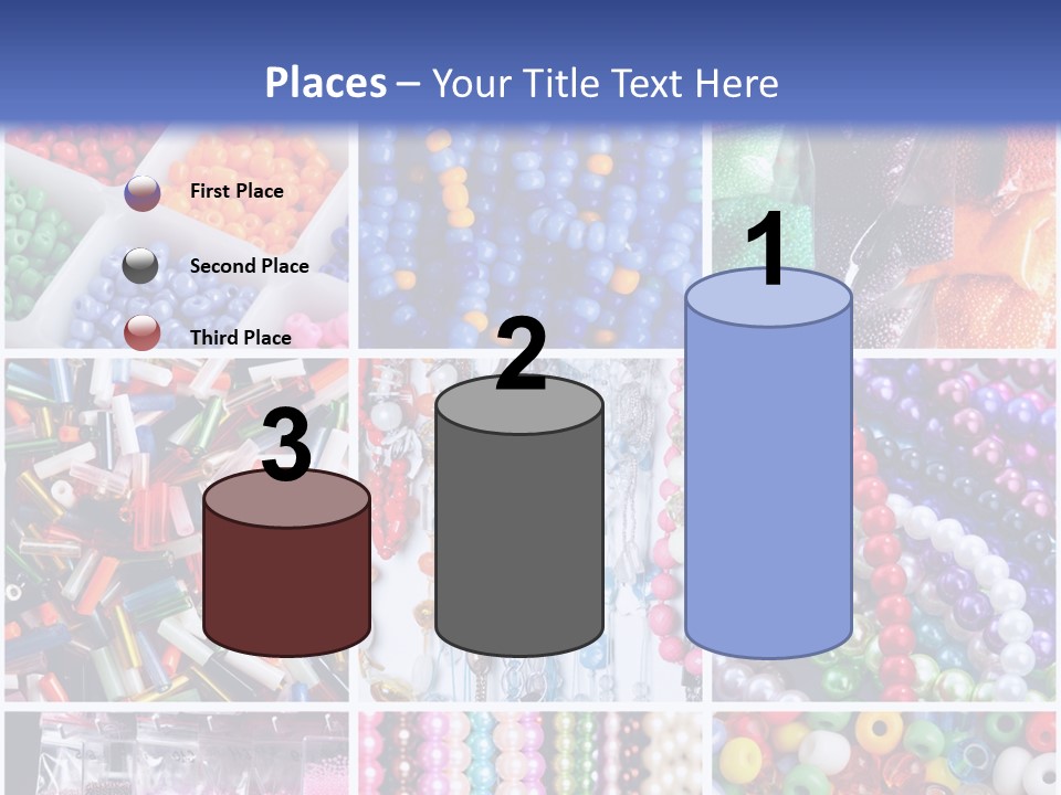 Glamour Jewelry Beading PowerPoint Template