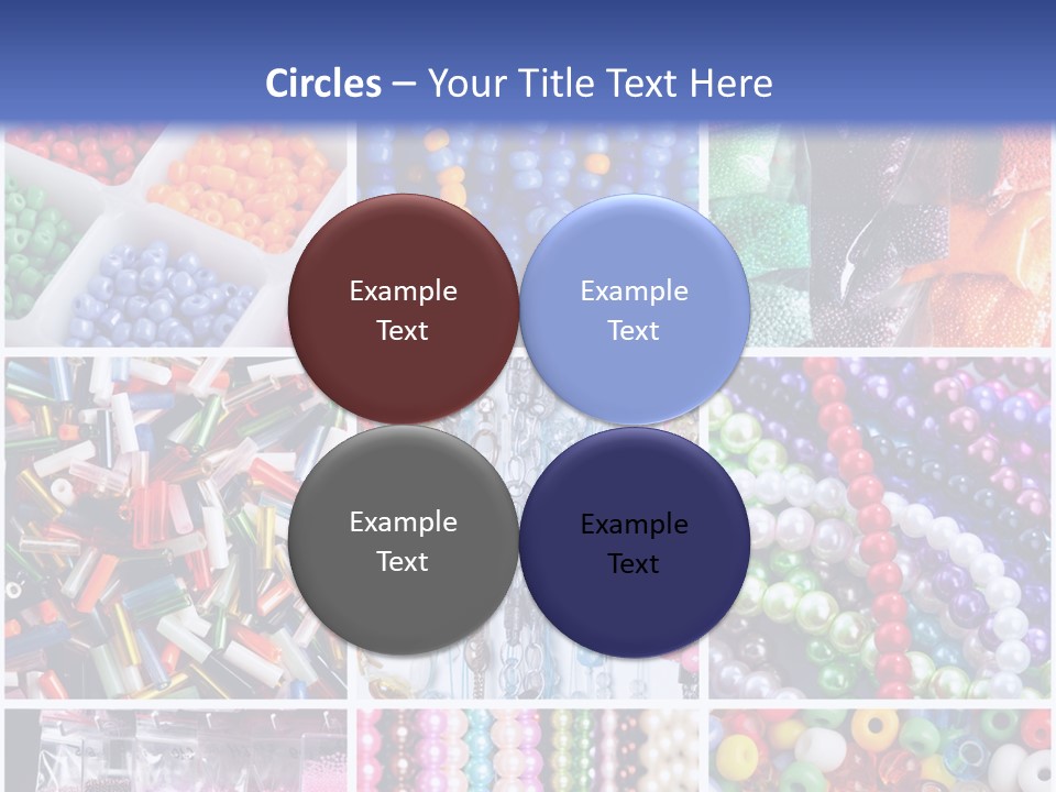 Glamour Jewelry Beading PowerPoint Template