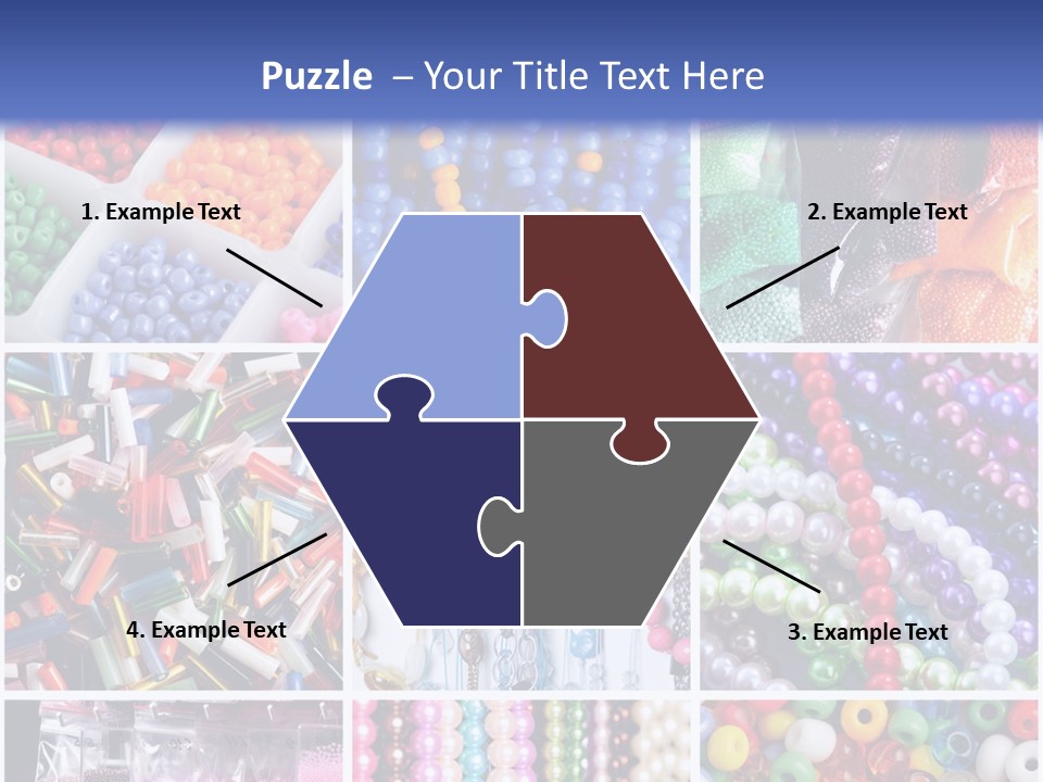 Glamour Jewelry Beading PowerPoint Template