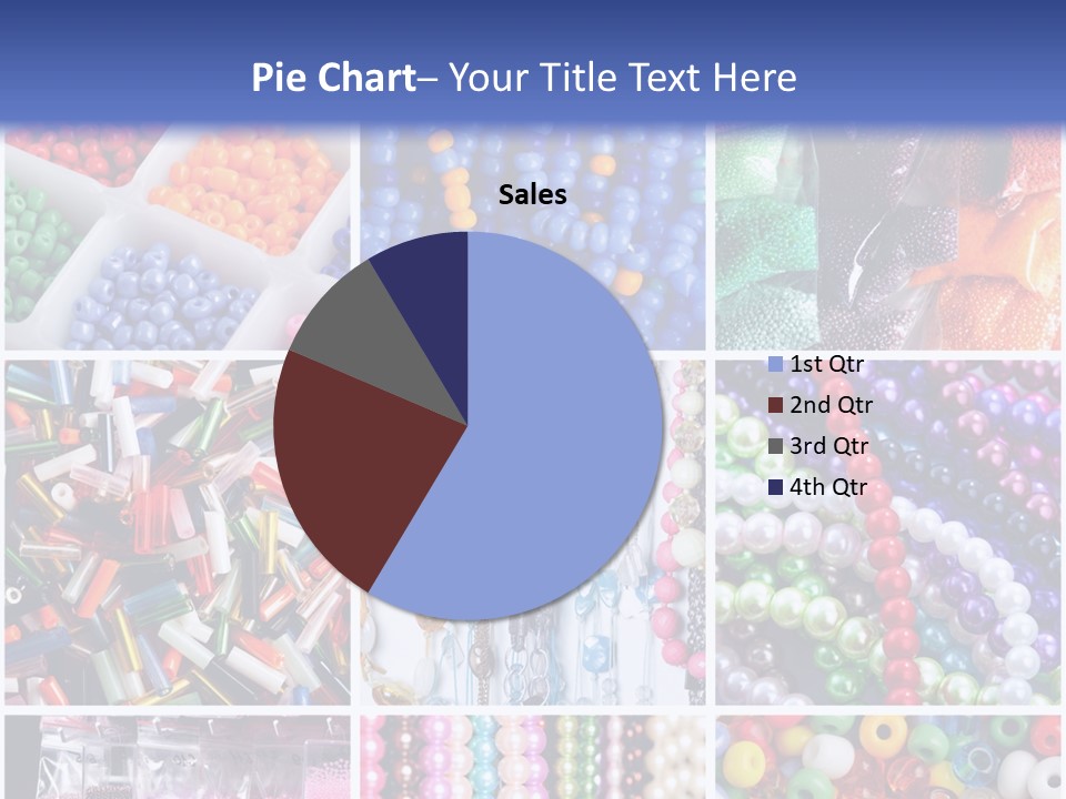 Glamour Jewelry Beading PowerPoint Template