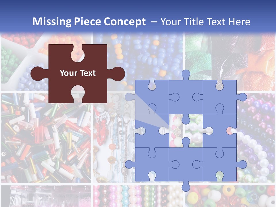 Glamour Jewelry Beading PowerPoint Template