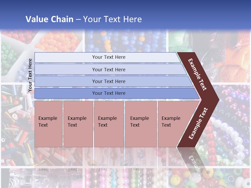 Glamour Jewelry Beading PowerPoint Template