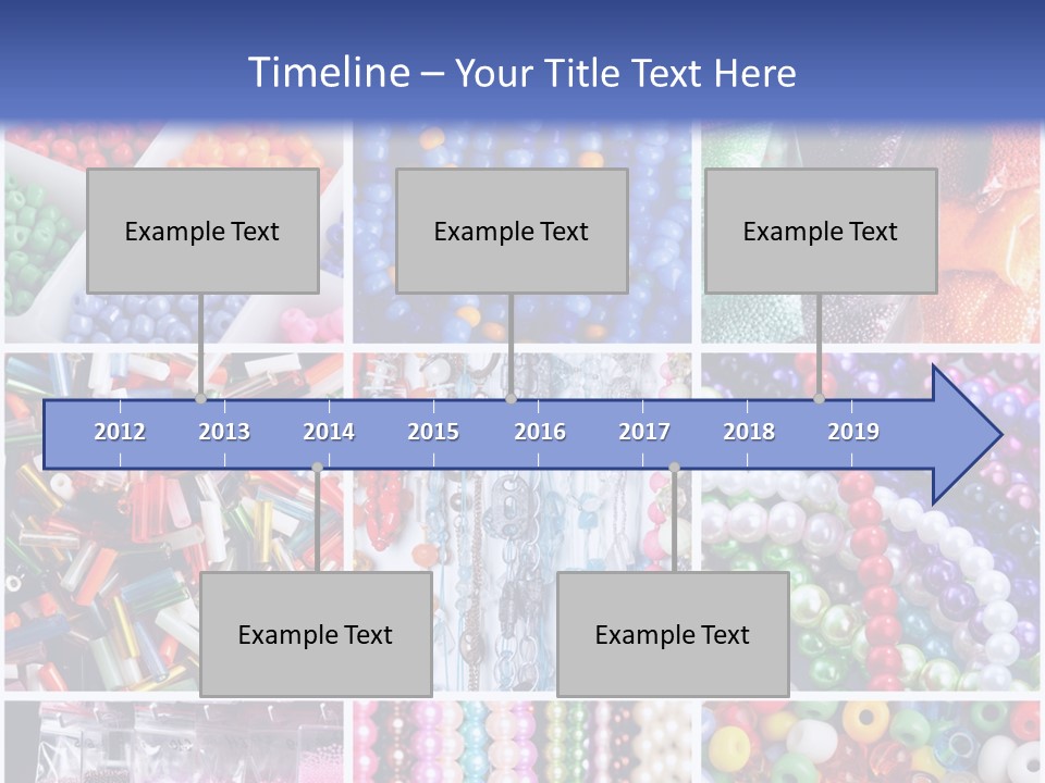 Glamour Jewelry Beading PowerPoint Template