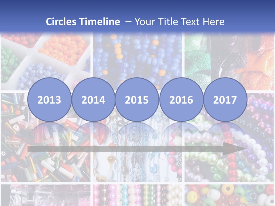 Glamour Jewelry Beading PowerPoint Template