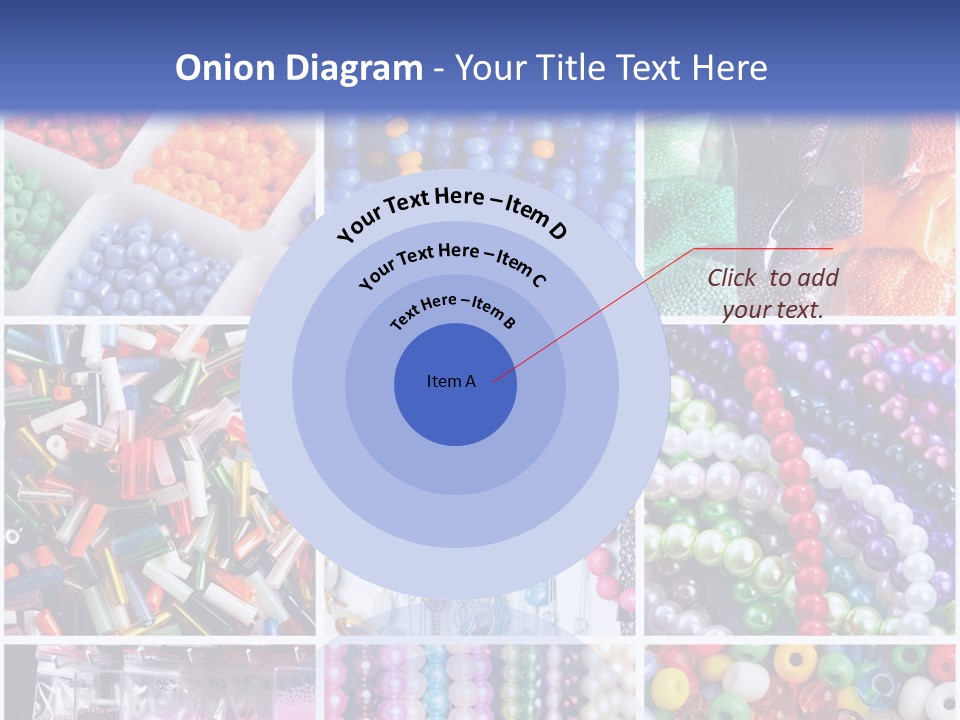 Glamour Jewelry Beading PowerPoint Template