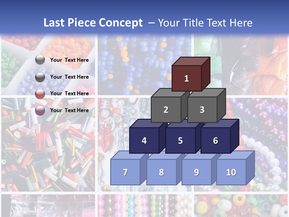 Glamour Jewelry Beading PowerPoint Template