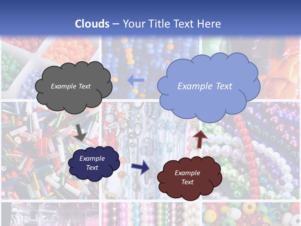 Glamour Jewelry Beading PowerPoint Template